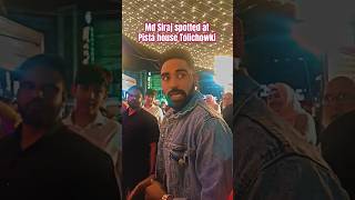 Md siraj spotted at pista house tolichowki Hyderabad.    #mdsiraj #absharalam #absharvlog #siraj