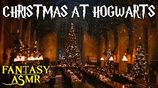 🎄 Ambience ASMR | Christmas at Hogwarts 🧙🏻 Christmas Ambience (⚡ Harry Potter Inspired ASMR ⚡)