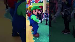 Mario and Luigi! #supernintendoworld #mario #luigi #shorts