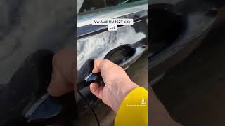 VW AUDI HU 162T side cut. customer lost the blade. Key repair  #car #automobile #diy