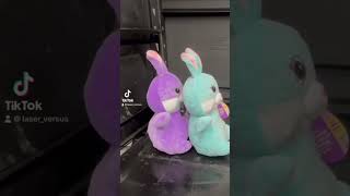 Laser vs Easter bunnies.