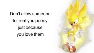 Motivational Super Sonic Quotes