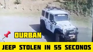 Durban man narrate how his Jeep was stolen in under one minute