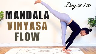 Intermediate Vinyasa Flow 30 mins | 26 - 30 days Yoga Challenge | Full Body Vinyasa Flow