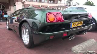 Lamborghini Diablo VT 6 0 V12 and Diablo VT Roadster   Exhaust Sounds!