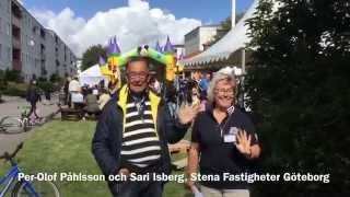 Familjedag Briljant- och Smaragdgatan i Göteborg 2015