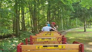 Tipton Railroad On-Ride POV - DelGrosso's Amusement Park & Laguna Splash