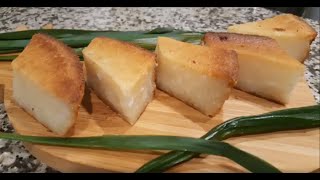 Bánh khoai Mì Nướng với dừa non cắt sợi(Cassava and young coconut baked)