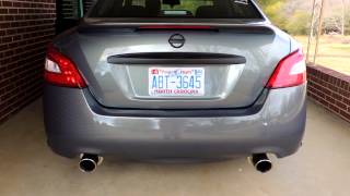 2011 Maxima Injen Exhaust.