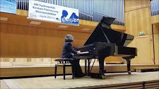 XIII Ogólnopolski Konkurs Pianistyczny Dziesięciolatków w Opolu_MICHAŁ BERNARD KAMECKI