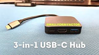 Unboxing and Review of 3-in-1 USB-C Hub for Macbook Air, Dell XPS and more!