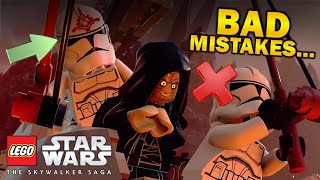 Lego Star Wars The Skywalker Saga Has Some BIG Mistakes...