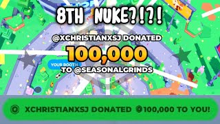 I got NUKED on PLS Donate! (Raw Clip + Reaction)