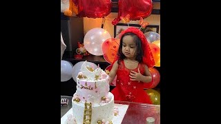 Birthday Cake| Birthday celebration at home #shorts #babygirl #nanhepag #youtubeshorts #cutebaby