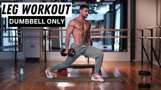 COMPLETE LEG WORKOUT | Dumbbells Only | Rowan Row