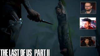 Реакция летсплейщиков как изменилась Эбби | The Last of Us 2