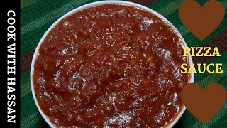 Pizza Sauce Recipe - How To Make Pizza Sauce - Homemade Pizza Sauce Recipe By Cook With Hassan