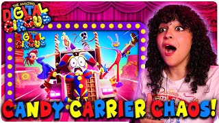 FINALLY! *• LESBIAN REACTS – THE AMAZING DIGITAL CIRCUS – 1x02 “CANDY CARRIER CHAOS!” •*