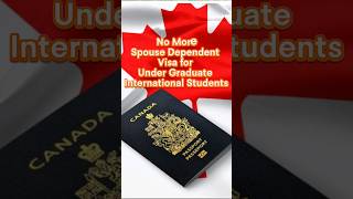 Canada Study Visa Changes ਹੁਣ Undergraduate Students ਲਈ Spouse Visa ਬੰਦ #shorts #shortsvideo #viral