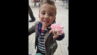 Flowers For Smiles (Grant with Dwarfism, age 7)