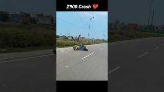 live crash z900 😰😰 #z900 #bike #rider #shorts