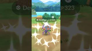 Shiny Dewpider Pokemon GO