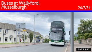 Buses at Wallyford, Musselburgh • Bus Vlog 26/7/24