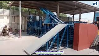 Hydraulic Baling Press (30x30) 1 Ton Bale Triple Action Jumbo Plus Baler for Light Metal Scrap