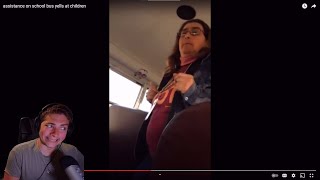 Teacher On School Bus RAGES AT KIDS