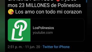 Tweets de los polinesios