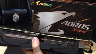 Trên tay nhanh GIGABYTE RTX 2080 Aorus Extremp