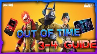 Fortnite OUT OF TIME 3 - 4 Challenges Guide And Locations