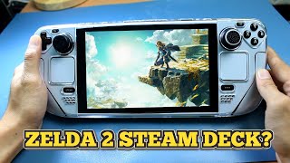 Zelda Tears of the Kingdom Steam Deck | Cara Main Zelda 2 dekat dalam Steam Deck! RyujiNX