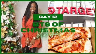 Vlog: BTS of Christmas Photoshoot + Shopping at Target | VLOGMAS DAY 12