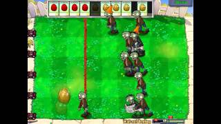 [Plants Versus Zombies] Mini-Games [Wall-Nut Bowling] 2