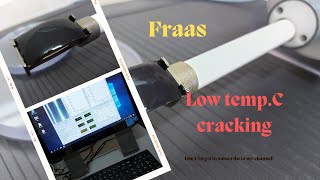 Fraas breaking point temperature of bitumen