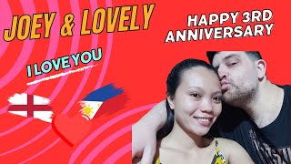 | Joey & Lovely | | 3rd Anniversary ! | #philippines #ldrrelationship #love #ldr #lovestatus