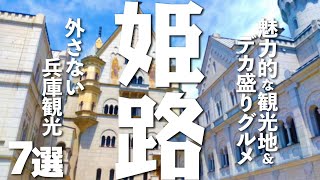 【兵庫観光/グルメ】姫路市で行きたい観光スポットとデカ盛りグルメ７選