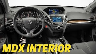 NEW 2017 Acura MDX Sport Hybrid Interior