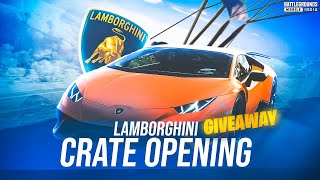 New Lamborghini Crate Scam 100,000 UC Wasted | 1x Lamborghini Giveaway