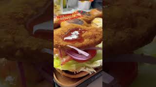 Honey chili 🌶️ chicken sandwich#food #foryou #shortsfeed #viral #viralvideo #youtube #youtubeshorts