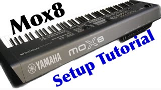 Yamaha MoX8 setup tutorial