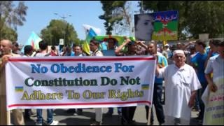 Les AMAZIGHS LIBYENS en marche à Tripoli  le 13 aout 2013