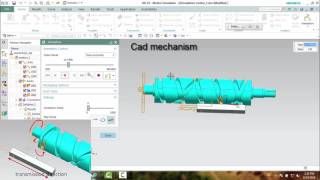 barrel cam mechanism transmission parts