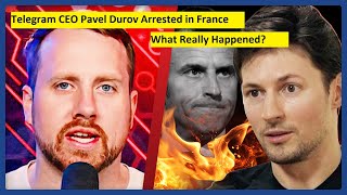 Telegram CEO Pavel Durov Arrested in France  What Really Happened?