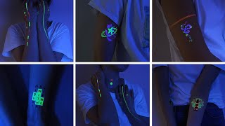 Glow Tattoo Sticker 2020-Magical and Glow in the dark