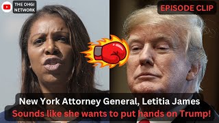 New York Attorney General, Letitia James, is trying to bully Donald Trump!