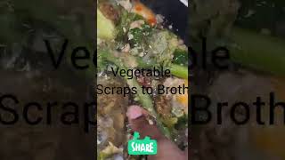 Vegetable Scraps to Broth for Earth Day 🌎