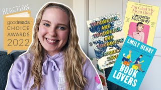 REACTING TO THE GOODREADS CHOICE AWARDS 2022 | vlogmas/bookmas day 12