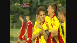 Vlad MIHALCEA pasa de gol ROMANIA U15